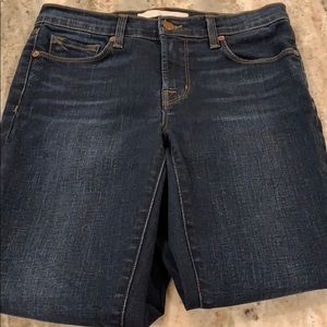 J Brand sz 27 dark skinny crop